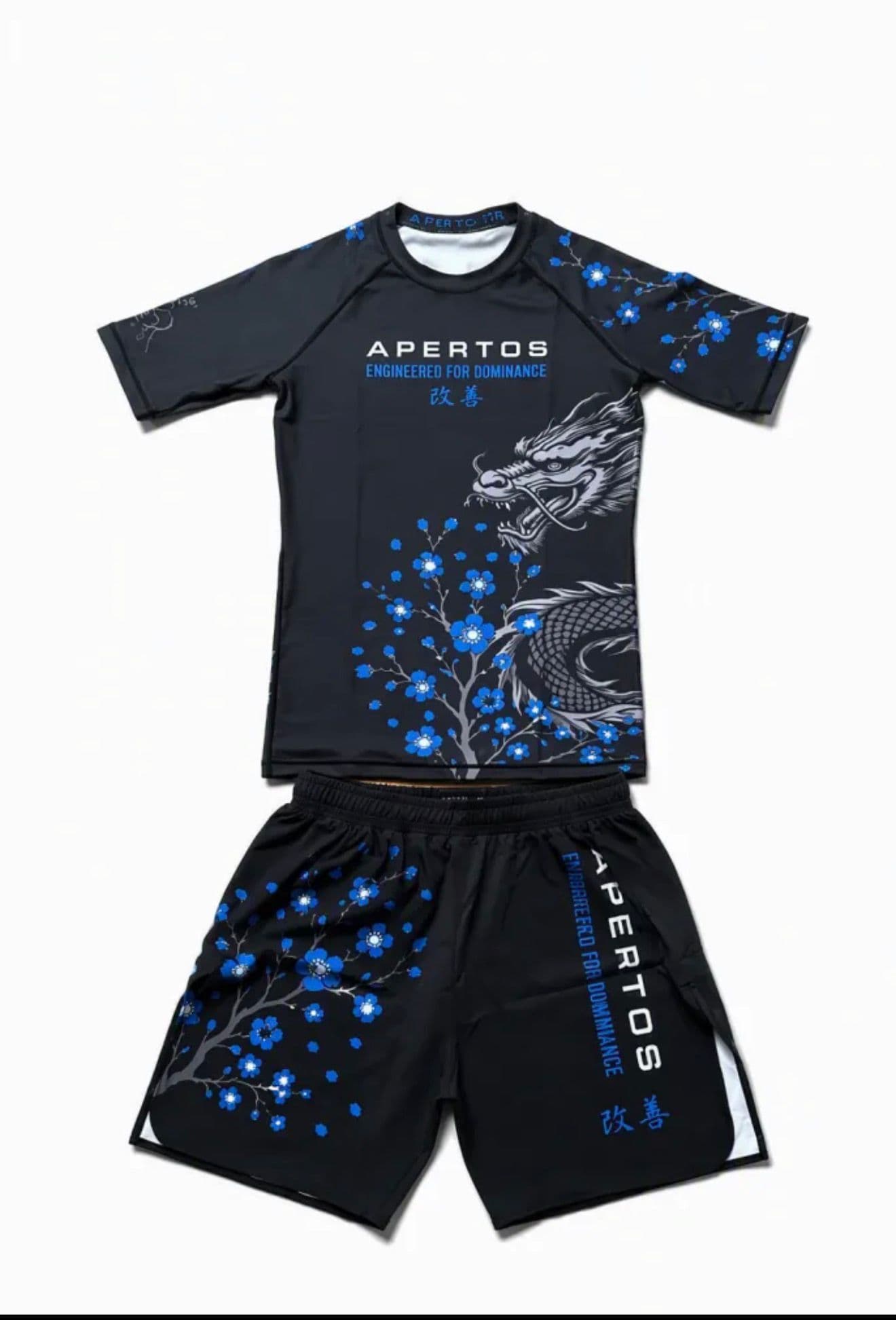 Apertos Fightwear no-gi set front view