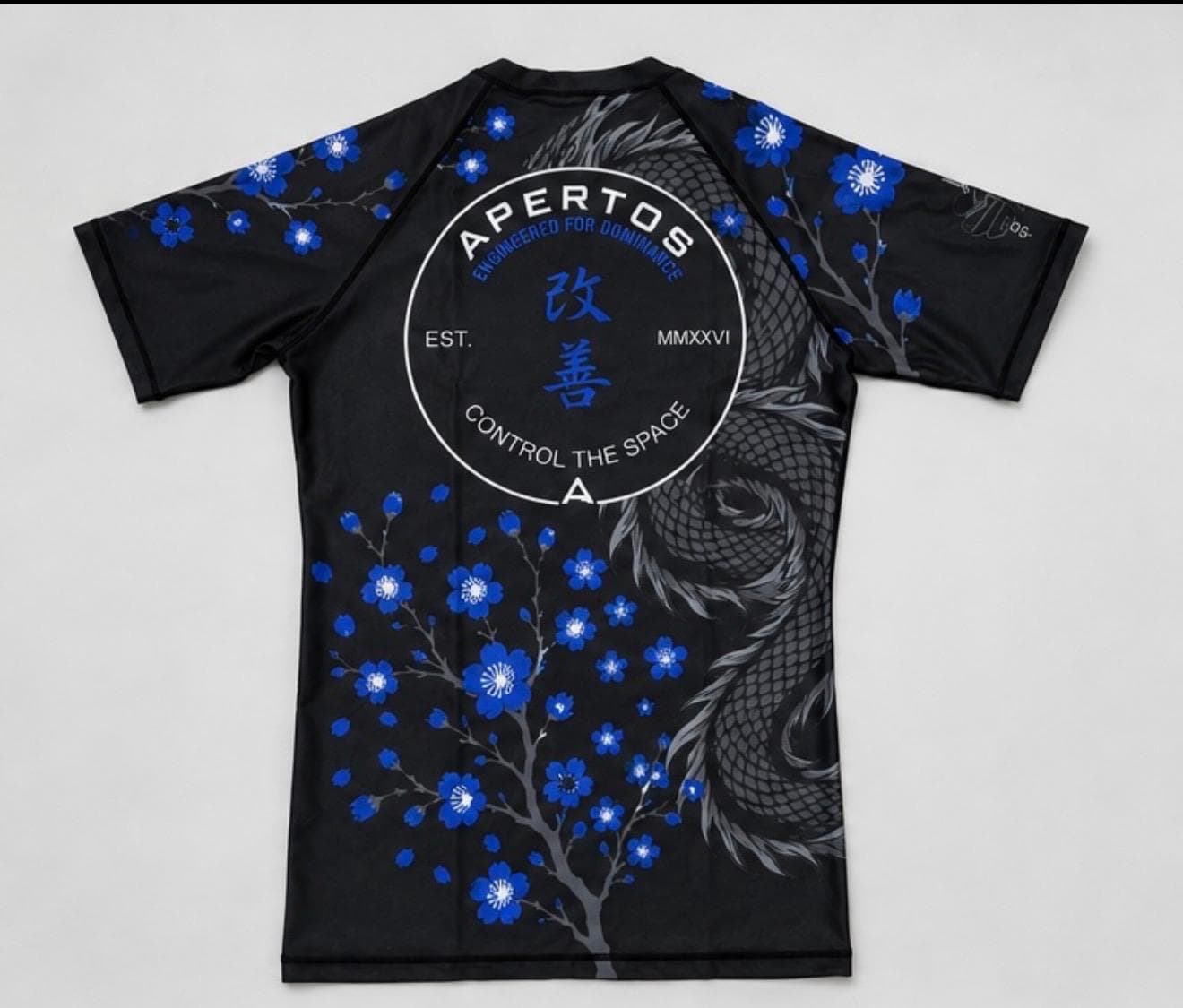 Apertos Sakura Dragon Rashguard